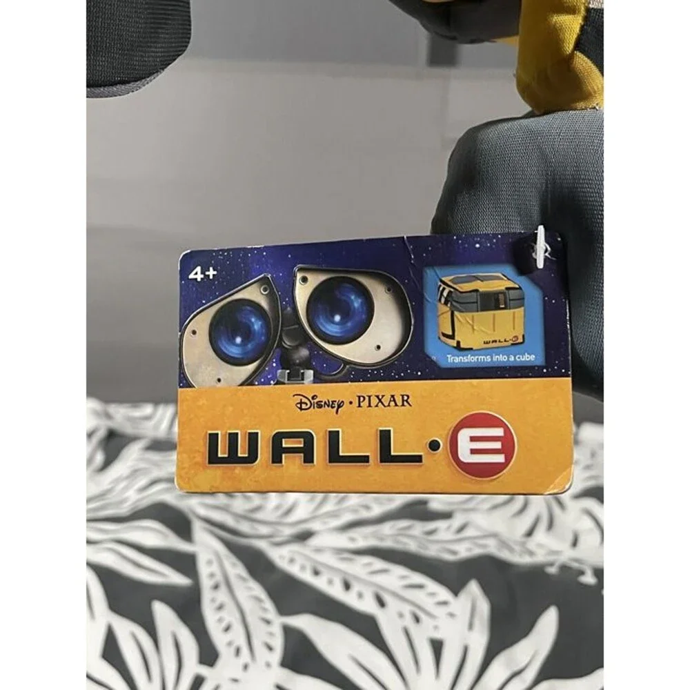 Thinkway Toys WALL-E Plush Toy Foldable Collapsible Transform Disney Pixar NWT
